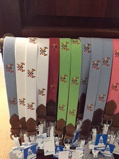 Men's Needlepoint Belt