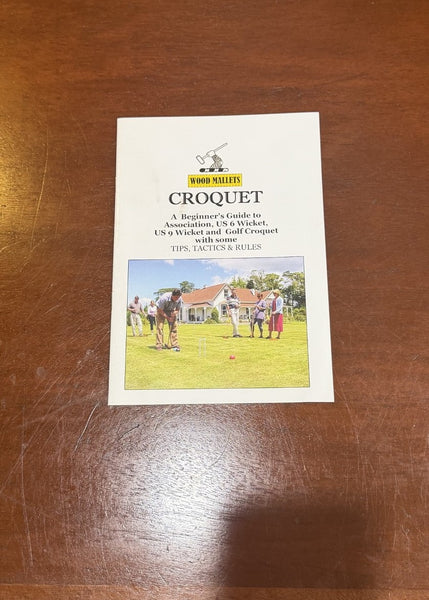 WM Croquet Rules Book