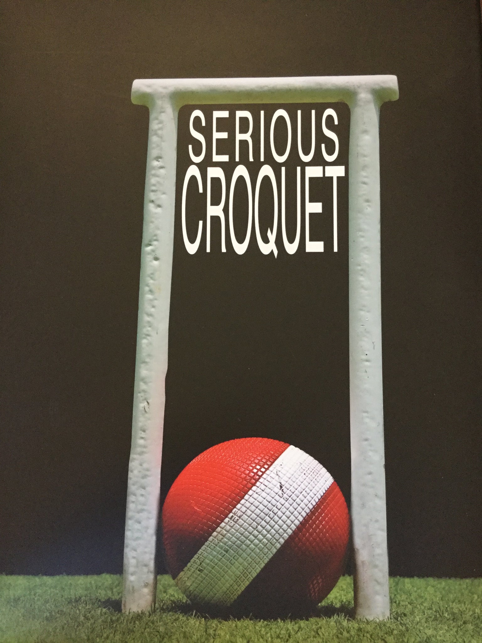 Serious Croquet Coffee Table Book