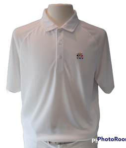 Cotton Polo w/ Cross mallets